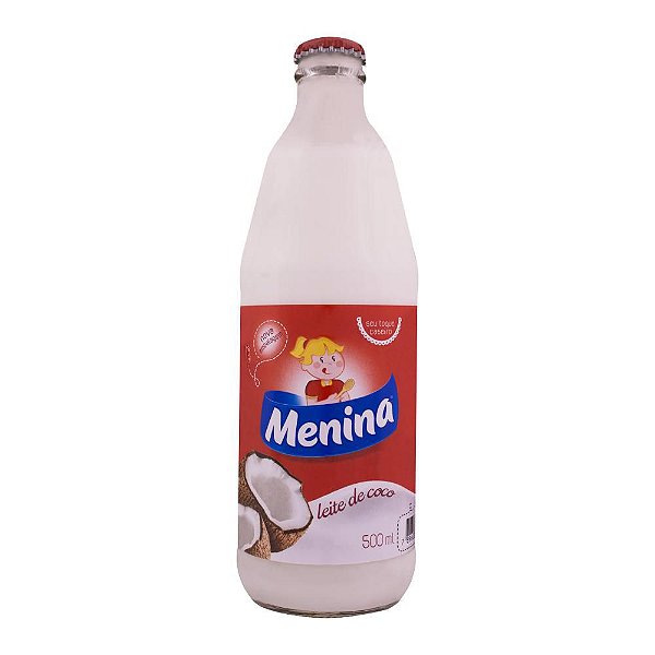 LEITE DE COCO MENINA 500ML VIDRO