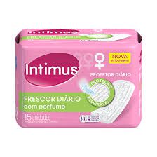 PROTETOR DIARIO INTIMUS FRESCOR DIARIO COM PERFUME COM 15 UNIDADES