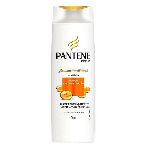 SHAMPOO PANTENE 175ML FORCA/RECONST