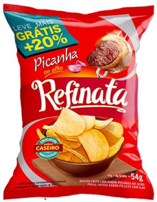 BATATA LISA REFINATA 45G PICANHA