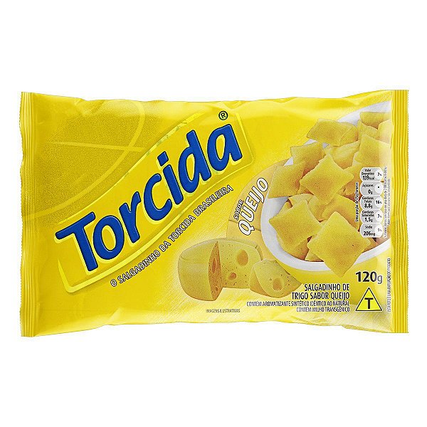 SALGADINHO TORCIDA JR 38G QUEIJO