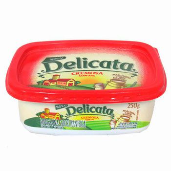 MARGARINA DELICATA 250G COM SAL