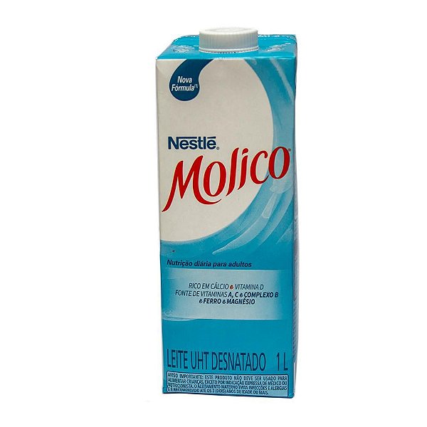 LEITE LIQUIDO MOLICO 1L DESNATADO