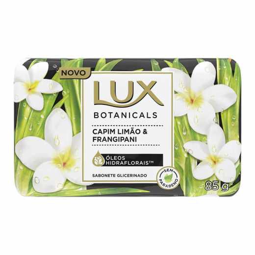 SABONETE LUX 85G CAPIM LIMAO &FRANGIPANI