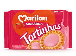 BISCOITO MARILAN 300G TORTINHAS MORANGO