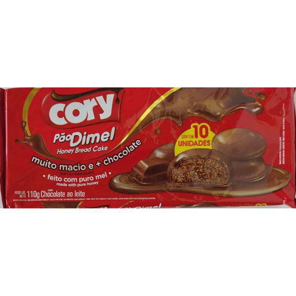 PAO DE MEL CORY 110G CHOCOLATE