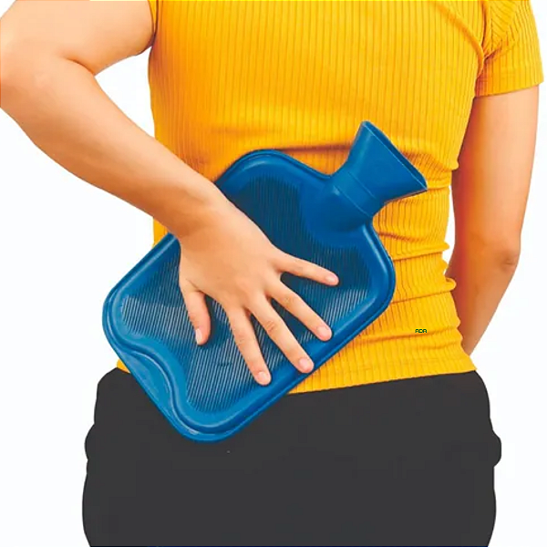 Bolsa De Água Quente 1 Litro Alívio E Conforto