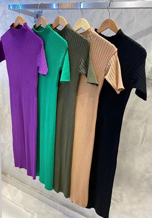 Vestido Midi Modal.
