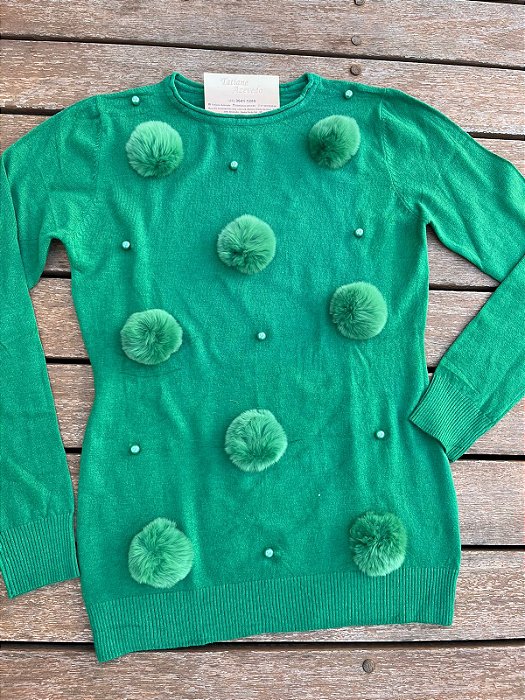 Blusa Inverno Pompom.