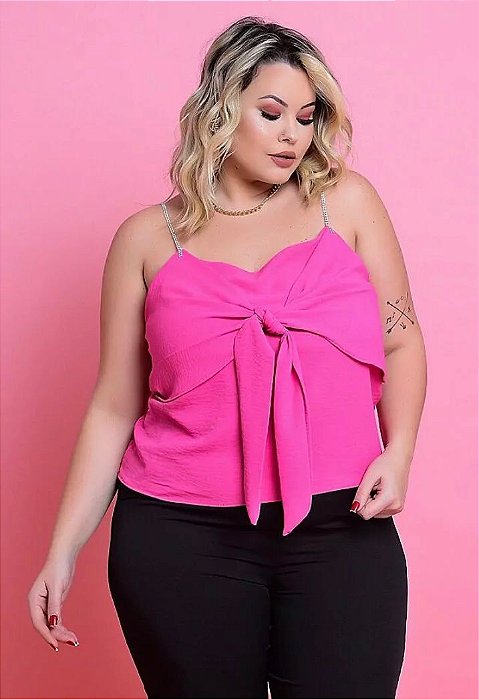 Blusa Alça Strass