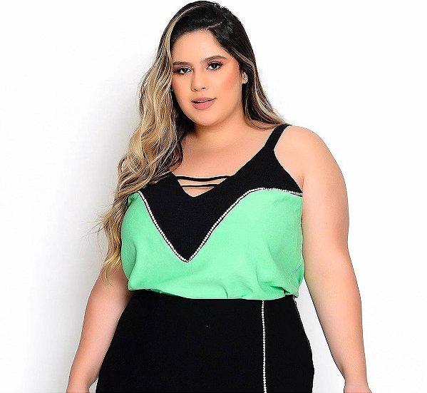 regata strass frente