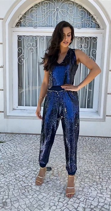 Conjunto Paetê Dupla