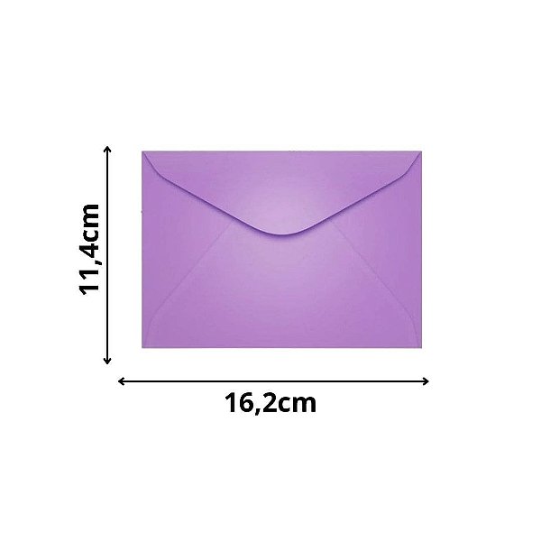ENVELOPE SCRITY 114X162 CARTA ROXO 80 g/m2