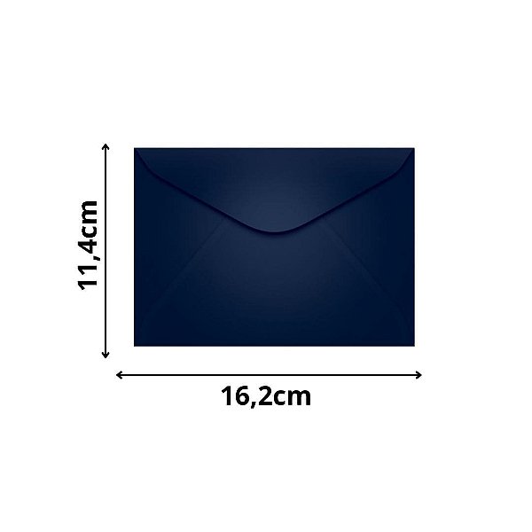 ENVELOPE SCRITY 114X162 CARTA AZUL ESCURO 80 g/m2