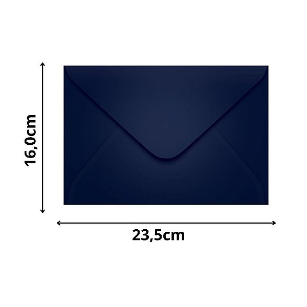 ENVELOPE SCRITY 160X235 CONVITE AZUL ESCURO 80 g/m2