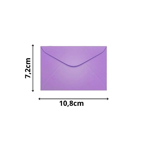 ENVELOPE SCRITY 072X108 VISITA ROXO 80 g/m2