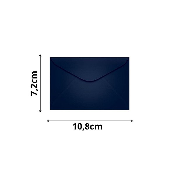ENVELOPE SCRITY 072X108 VISITA AZUL ESCURO 80 g/m2