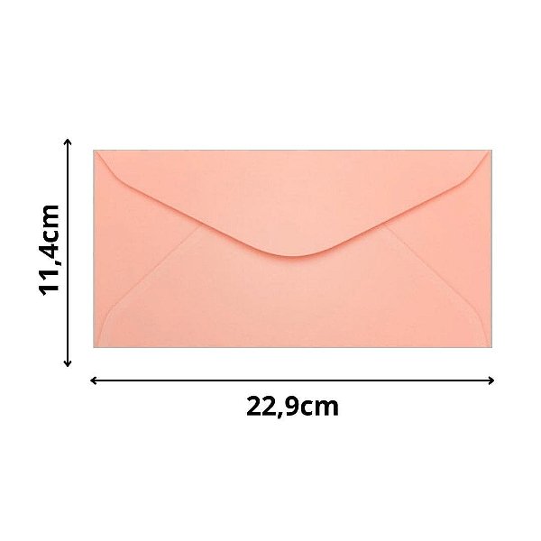 ENVELOPE SCRITY 114X229 OFICIO ROSA CLARO 80 g/m2