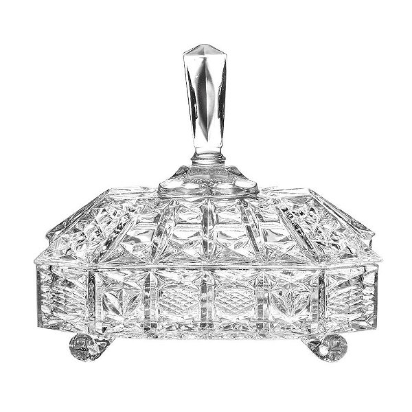 BOMBONIERE CRISTAL MEGAN LYOR 10X5CM.