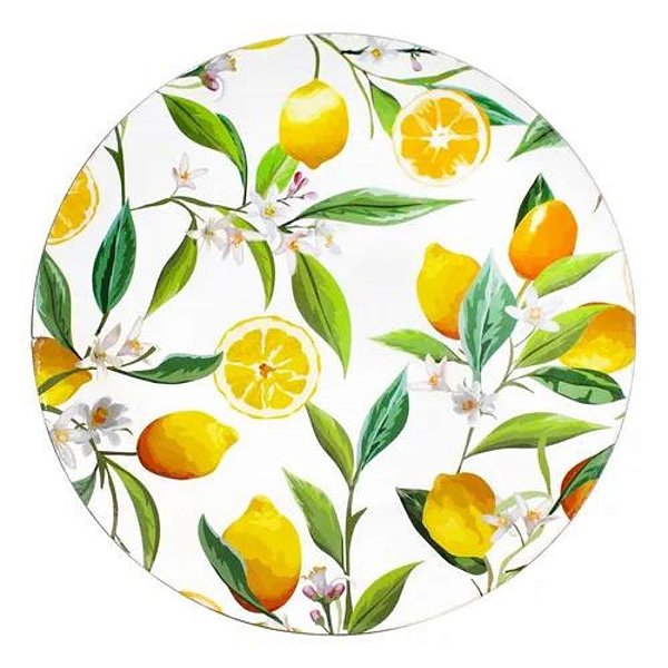 Jogo Com 6 Souplats Limão Siciliano Ø33cm Wolff SALDÃO.