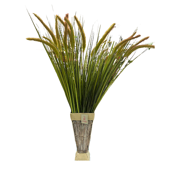 Capim dos Pampas Artificial com 80cm 20 Haster Folhas