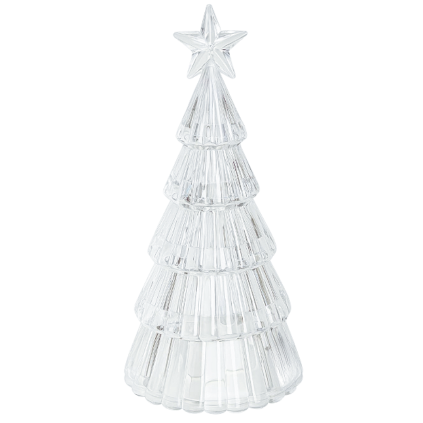 Árvore de Natal 15,4cm com Led Acrílico