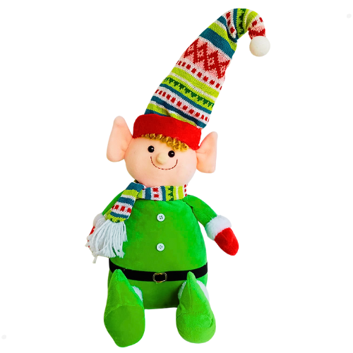 Boneco Duende Natalino Sentado Suécia 40x20cm Enfeite de Natal