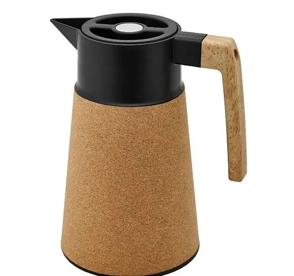 Garrafa Térmica 1 Litro Oasis Café Chá Cortiça