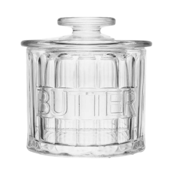 Manteigueira Francesa De Vidro Harmony 9,5cm Wolff