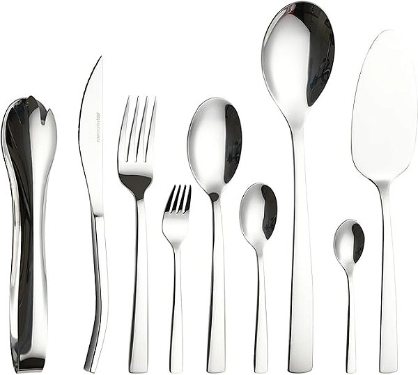 Faqueiro Ravel 75 Peças Aço Inox Caixa Litografada Fracalanza