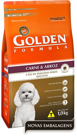 Golden Fórmula Adultos Carne & Arroz Mini Bits