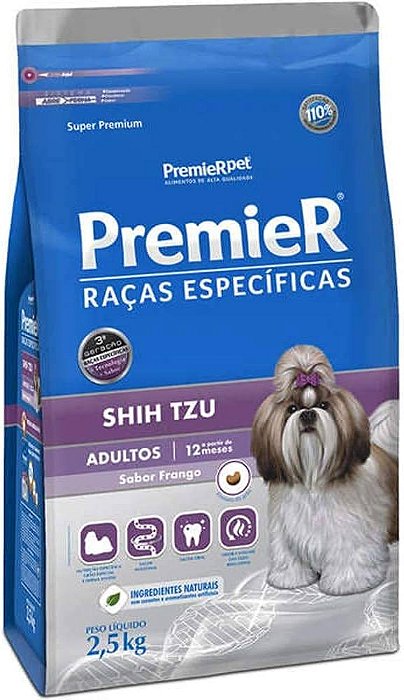 Premier Raças Específicas - Shih Tzu Adulto Frango