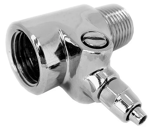 Niple Adaptador C/ Regulador Para Filtro De Água E Torneira