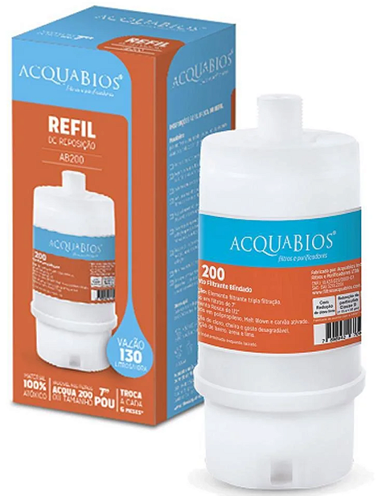 Elemento Filtrante AP 200 Compatível – Refil para Filtro e Purificador de Água