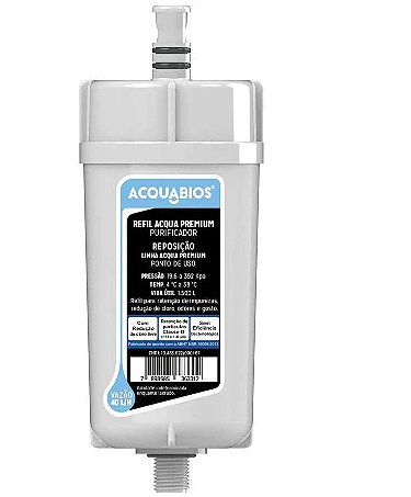 Elemento Filtrante Acquabios Filtro Bica Movel Premium