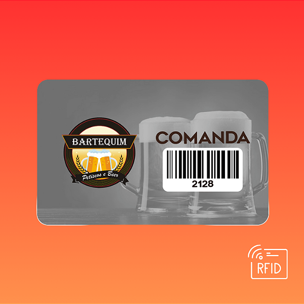 Carteirinha RFID 125 mhz