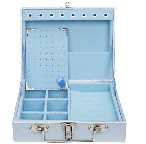 Estojo Maleta Mini Porta Joias