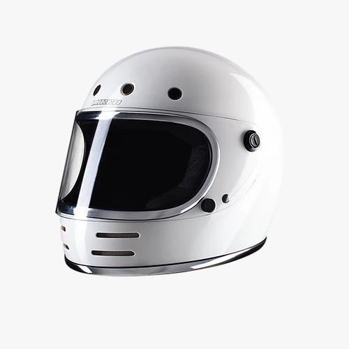 Capacete Lucca Magno V2 Glossy White