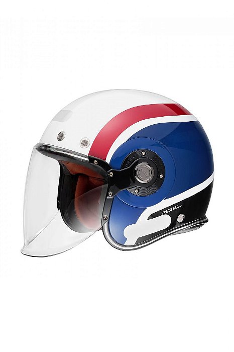 Smk Retro Jet Rebel Gloss White / Blue / Red