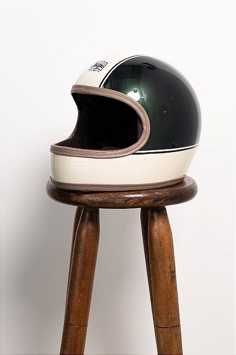 Capacete Xapa Vintage Green