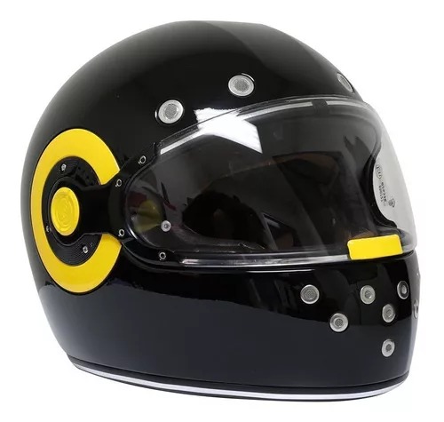 CAPACETE SMK RETRO BLACK GL240