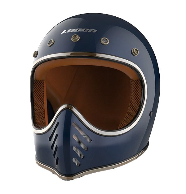 Capacete Lucca Magno-X Glossy Midnight Blue