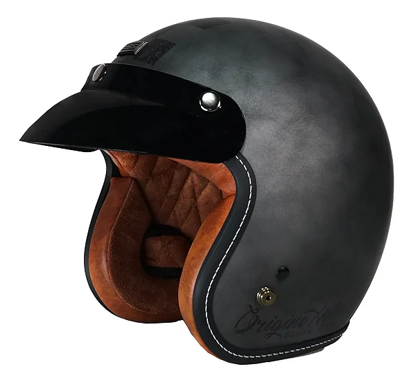 Capacete Origine Primo Scacco Cinza Fosco