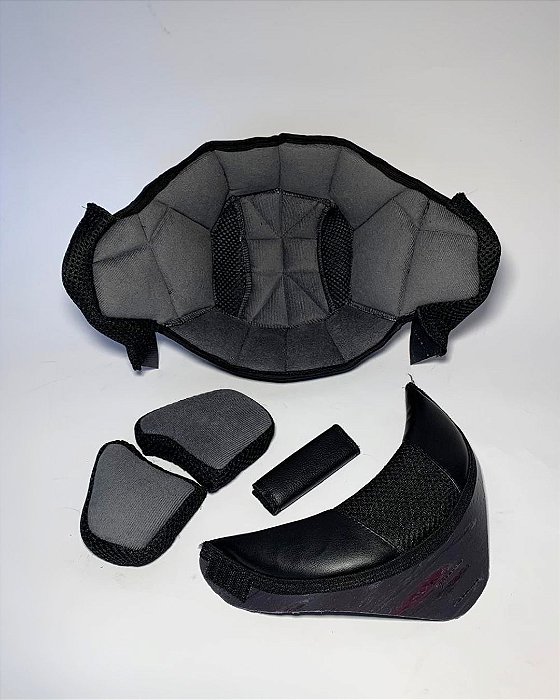 Combo Completo Nuqueira + Capa da Cinta +Par de Bochechas + Forro Superior AGV Blade Confeccionado