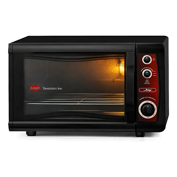 Forno Elétrico Joy Black Easy Clean - LAYR