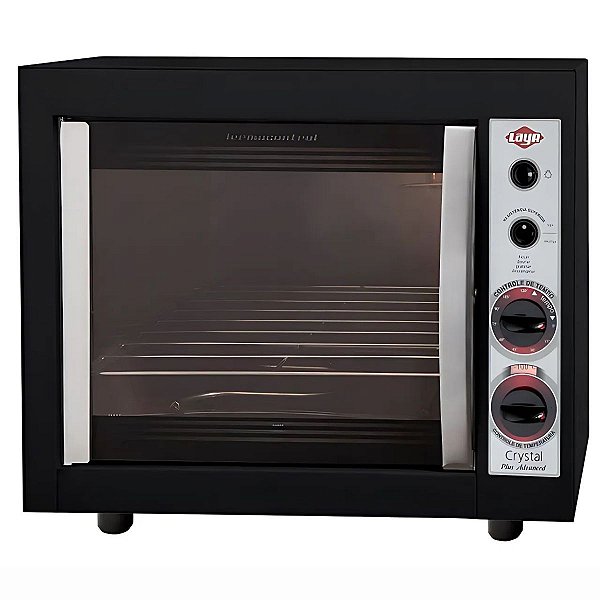 Forno Elétrico Crystal Plus Advanced Black - LAYR