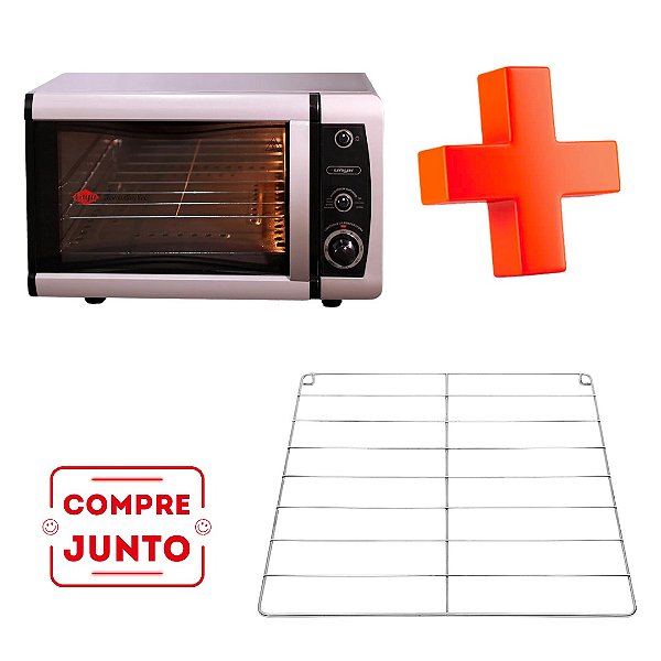 KIT Forno Elétrico Unyk + Prateleira (Grade)