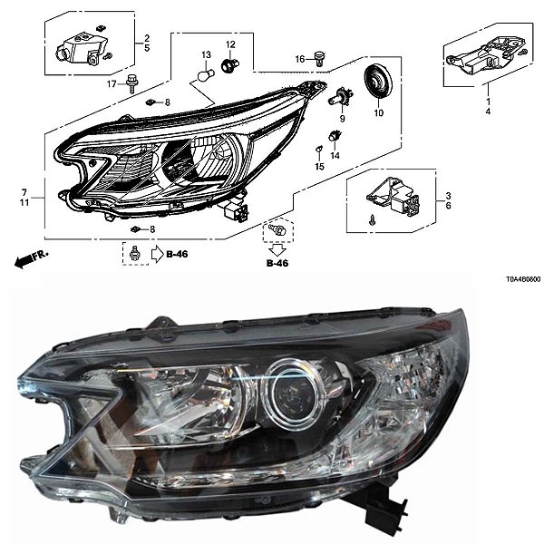 honda crv led bar