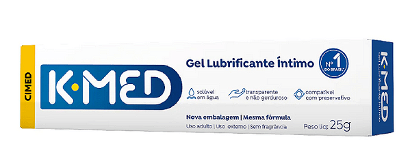K-Med Gel lubrificante íntimo 25g