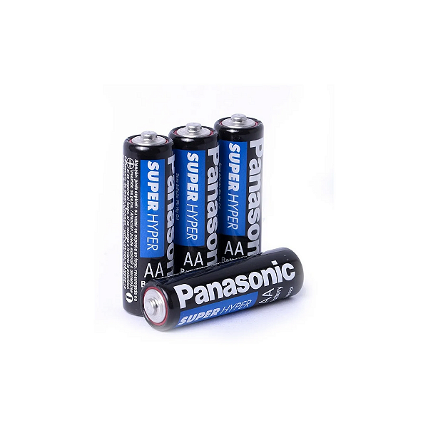 Pilha AA Super Hyper Com 4 Unid. Panasonic